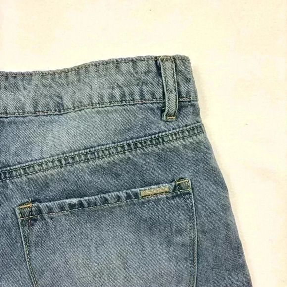 Insane Gene High Waist “Mom” Distress Cutout Hem Tapered Ankle Jeans Size 5/26 - Picture 9 of 15